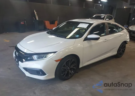 2019 Honda Civic Sport from USA, damaged, VIN 2HGFC2F87KH573214